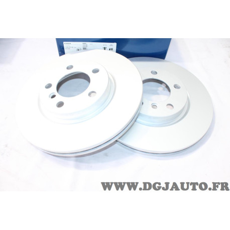 Jeu 2 disques de frein avant ventilé 307mm diametre Bosch BD1558 0986479726 pour mini countryman paceman R60 R61 cooper 