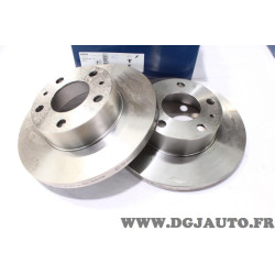 Jeu 2 disques de frein avant plein 280mm diametre Bosch BD743 0986478843 pour citroen jumper fiat ducato peugeot boxer de 1994 