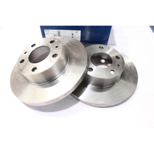 Jeu 2 disques de frein avant plein 280mm diametre Bosch BD743 0986478843 pour citroen jumper fiat ducato peugeot boxer de 1994 