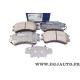 Jeu 4 plaquettes de frein avant montage akebono Bosch BP340 0986494079 pour mazda 6 GG GY 