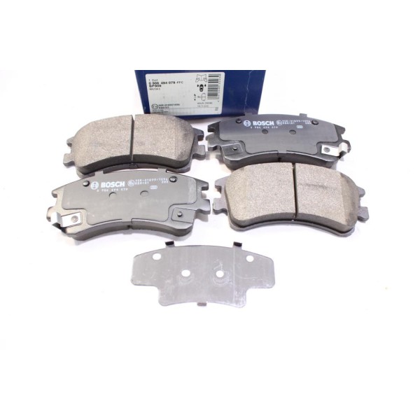 Jeu 4 plaquettes de frein avant montage akebono Bosch BP340 0986494079 pour mazda 6 GG GY 