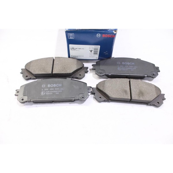 Jeu 4 plaquettes de frein avant montage advics Bosch 0986494686 BP1681 pour lexus NX RX LM toyota highlander sienna alphard RAV4