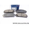 Jeu 4 plaquettes de frein avant montage advics Bosch 0986494686 BP1681 pour lexus NX RX LM toyota highlander sienna alphard RAV4