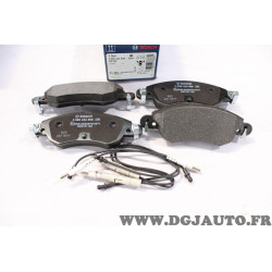 Jeu 4 plaquettes de frein avant montage bendix Bosch 0986424598 BP340 pour citroen C5 