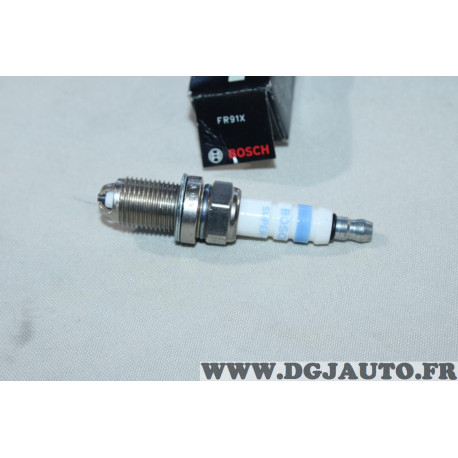 Lot 2 bougies allumage Bosch FR91X 0242222505 pour opel kadett E corsa A B omega A astra F G frontera A B calibra vectra A B C 