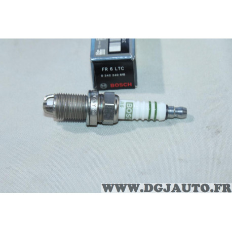 Lot 5 bougies allumage Bosch FR6LTC 0242240618 pour alfa romeo 33 146 147 156 164 166 GT GTV spider alpine A610 audi 80 90 100 