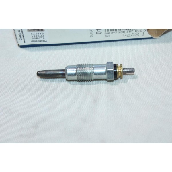 Jeu 2 bougies préchauffe Bosch N°010 0250202001 pour citroen ax 1.4 D peugeot 106 rover 114 metro 1.4D ford escort 3 4 5 6 7