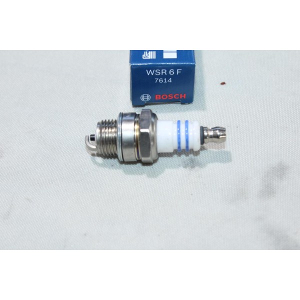 Bougie allumage tronconneuse debroussailleuse tondeuse Bosch WSR6F 7614 0242240576 moteur husqvarna honda 