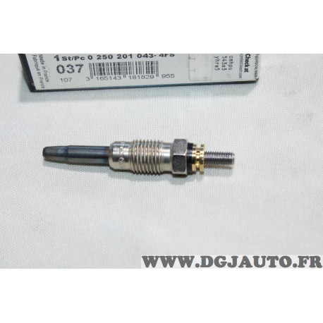 Lot 2 bougies de prechauffe Bosch N°037 0250201043 pour alfa romeo 145 146 155 164 AR6 AR8 BMW serie 3 5 E28 E30 chrysler 