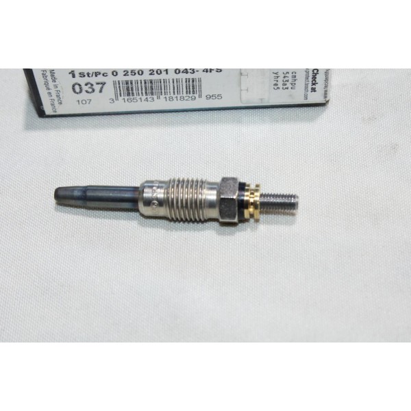 Lot 2 bougies de prechauffe Bosch N°037 0250201043 pour alfa romeo 145 146 155 164 AR6 AR8 BMW serie 3 5 E28 E30 chrysler
