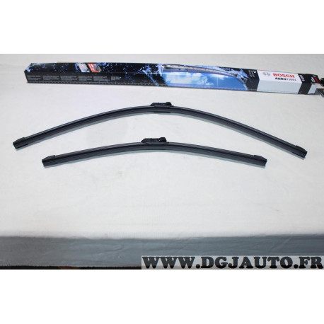 Jeu 2 balais essuie glace souple aerotwin 750mm + 500mm Bosch A077S 3397014077 pour ford transit 7 VII V363 tourneo custom V362 