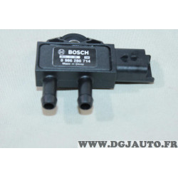 Capteur pression gaz echappement Bosch 0986280714 pour citroen C2 C3 C4 C5 C6 C8 berlingo 1 2 I II c-crosser jumpy 2 3 II III 