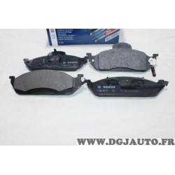 Jeu 4 plaquettes de frein avant montage bendix Bosch BP342 0986424611 pour mercedes classe ML W163 