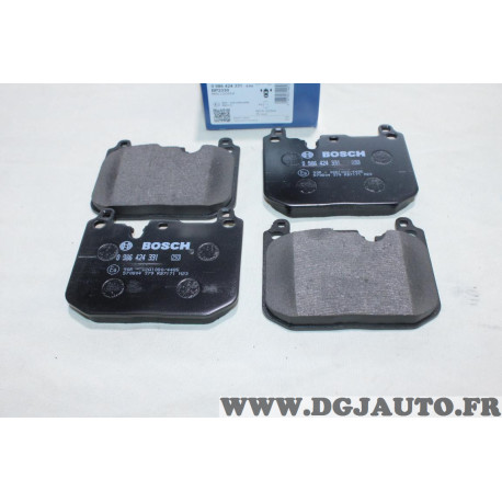 Jeu 4 plaquettes de frein avant montage brembo Bosch BP2330 0986424331 pour BMW serie 1 2 X1 X2 F39 F40 F44 F48 mini one cooper 