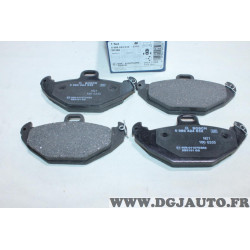 Jeu 4 plaquettes de frein arriere montage brembo Bosch BP285 0986424532 pour renault laguna 1 