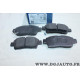 Jeu 4 plaquettes de frein avant montage akebono Bosch BP288 0986424535 pour toyota yaris P1
