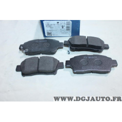 Jeu 4 plaquettes de frein avant montage akebono Bosch BP288 0986424535 pour toyota yaris P1 