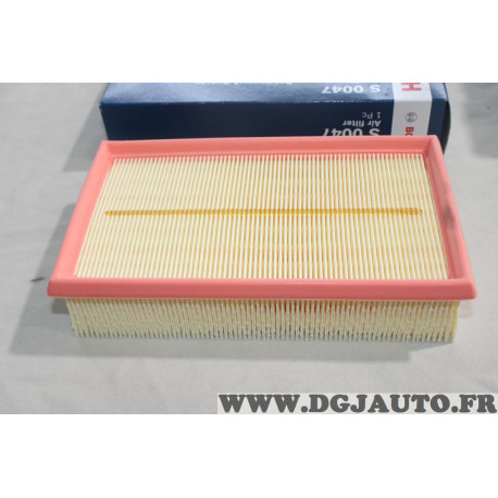 Filtre à air Bosch S0047 F026400047 pour renault clio 3 III modus nissan micra K12 note E11 tiida C11 cube Z12 NV200 M20 