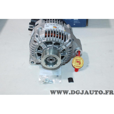 Alternateur 90A reconditionné à neuf (petit plastique cassé) Bosch 0986041401* pour citroen ZX XM xantia evasion berlingo 1 