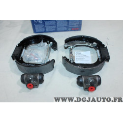Kit frein arriere montage bendix 180x42mm Bosch KS073 0204114073 pour renault clio 2 II dacia logan 1 sandero 