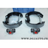 Kit frein arriere prémonté 200x36mm montage lucas Bosch KS4699 0204114699 pour chevrolet spark M300