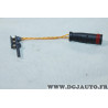 Contacteur temoin usure plaquettes de frein Bosch AP342 1987473070 pour mercedes classe A B C E S SL CLK SLK CLS SLR CLC SLR