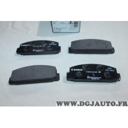 Jeu 4 plaquettes de frein arriere montage sumitomo Bosch BP144 0986424295 pour mazda 323 626 RX7 