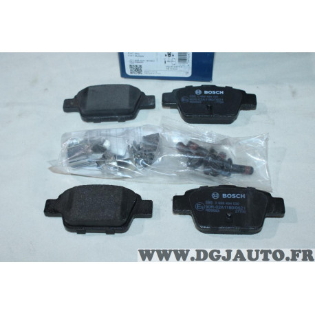 Jeu 4 plaquettes de frein arriere montage bendix Bosch BP336 0986494030 pour alfa romeo mito fiat stilo bravo 2 II multipla 