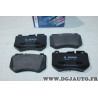 Jeu 4 plaquettes de frein avant montage brembo Bosch BP1855 0986494777 pour mercedes classe C W205