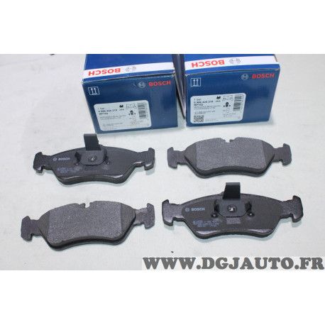 Jeu 4 plaquettes de frein arriere montage teves Bosch BP102 0986424219 pour mercedes sprinter W901 W902 W903 W904 volkswagen 