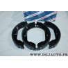 Jeu 4 machoires de frein arriere 185x30mm montage teves Bosch BS860 0986487625 pour BMW serie 3 5 6 7 X3 X5 X6 Z4 E39 E46 E53