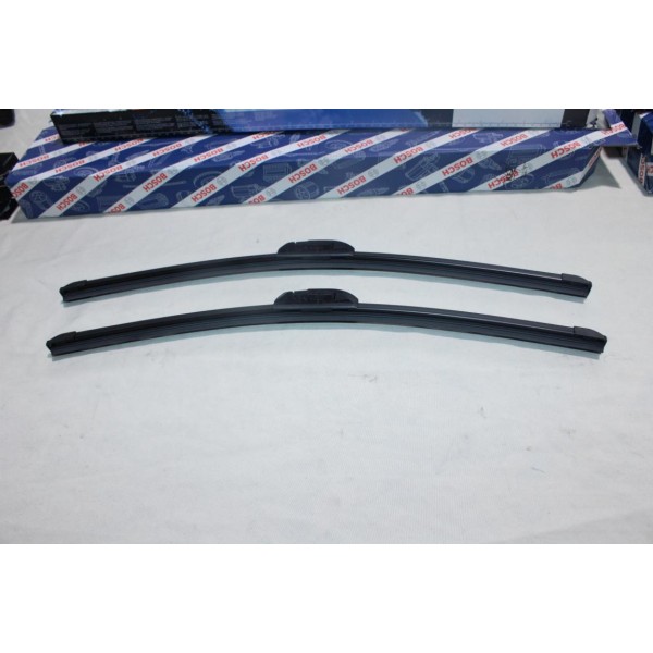 Jeu 2 balais essuie glace souple aerotwin 550M + 530MM attache standard Bosch AR550S 3397118906 pour fiat alfa romeo lancia 