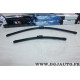 Jeu 2 balais essuie glace souple aerotwin 650M + 425MM Bosch A977S 3397118977 pour ford focus 1 2 I II peugeot 207