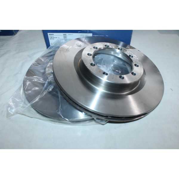 Jeu 2 disques de frein avant ventilé 290mm diametre Bosch BD1193 0986479343 pour renault master mascott 