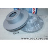 Jeu 2 disques de frein avant ventilé 300mm diametre Bosch BD1084 0986479216 pour BMW serie 1 3 Z4 E81 E82 E87 E88 E89 E90 E91