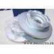 Lot 2 disques de frein arriere plein 280mm diametre Bosch BD1293 0986479401 pour ford transit 6 VI V347 V348 