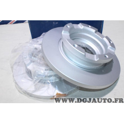 Lot 2 disques de frein arriere plein 280mm diametre Bosch BD1293 0986479401 pour ford transit 6 VI V347 V348 