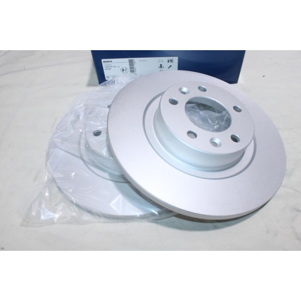 Jeu 2 disques de frein arriere plein 290mm diametre Bosch BD1657 0986479130 pour peugeot 408 508 