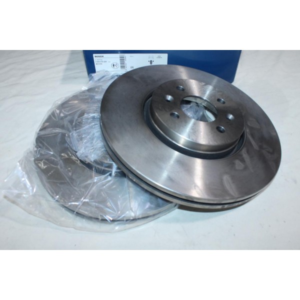 Lot 2 disques de frein avant ventilé 300mm diametre Bosch BD1076 0986479209 pour renault scenic 2 II 