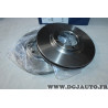 Jeu 2 disques de frein avant ventilé 254mm diametre Bosch BD579 0986478663 pour hyundai H1