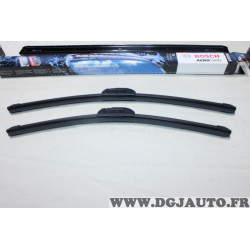 Lot 2 balais essuie glace souple aerotwin 530mm + 475mm Bosch AR533S 3397118902 pour alfa romeo 166 audi A3 chevrolet optra 
