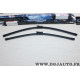 Lot 2 balais essuie glace 70cm + 60cm souple aerotwin Bosch A965S 3397118965 pour citroen C4 opel astra K peugeot 307 CC