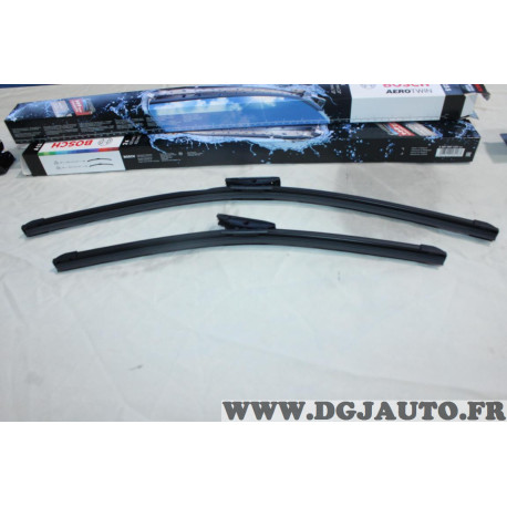 Jeu 2 balais essuie glace souple aerotwin 600mm + 450mm Bosch A115S 3397007115 pour renault megane 2 4 II IV 