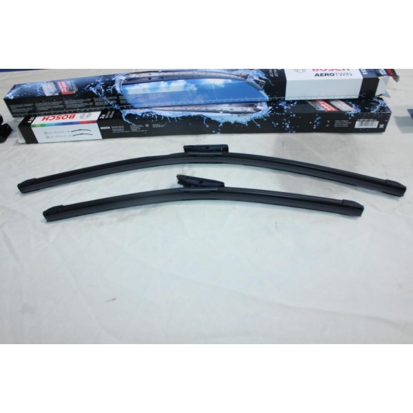 Jeu 2 balais essuie glace souple aerotwin 600mm + 450mm Bosch A115S 3397007115 pour renault megane 2 4 II IV 