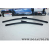Jeu 2 balais essuie glace souple aerotwin 600mm + 450mm Bosch A115S 3397007115 pour renault megane 2 4 II IV