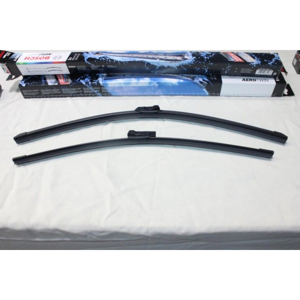 Jeu 2 balais essuie glace 600mm + 530mm souple aerotwin Bosch A430S 3397007430 pour land rover range rover evoque type L538 