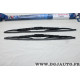 Jeu 2 balais essuie glace twin 500MM + 450MM Bosch 502 3397118563 pour citroen saxo daewoo musso honda civic CRX accord prelude 