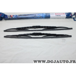 Jeu 2 balais essuie glace twin 500MM + 450MM Bosch 502 3397118563 pour citroen saxo daewoo musso honda civic CRX accord prelude 