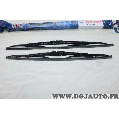 Jeu 2 balais essuie glace twin 500MM + 450MM Bosch 502 3397118563 pour citroen saxo daewoo musso honda civic CRX accord prelude 
