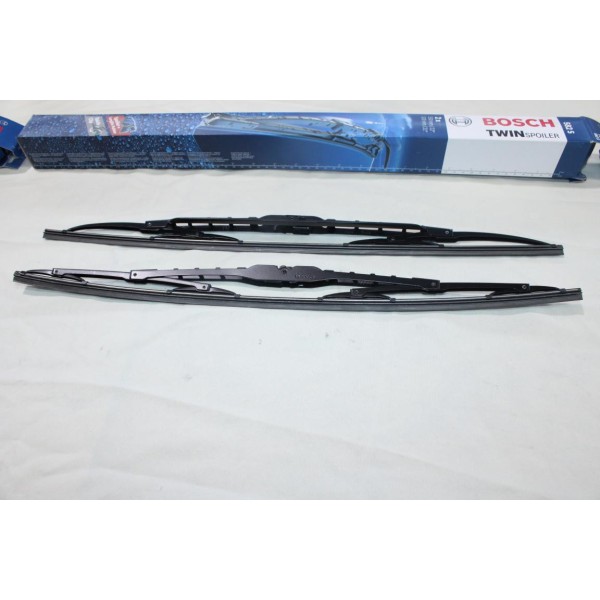 Jeu 2 balais essuie glace twin spoiler 550MM + 530MM Bosch 582S 3397001582 pour audi A6 A8 TT porsche 911 boxster 